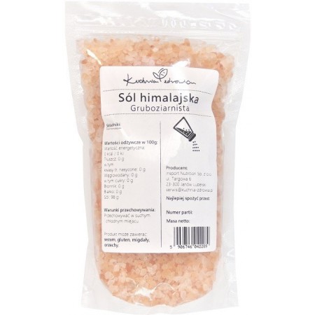 KUCHNIA ZDROWIA Sól himalajska Gruboziarnista 1kg