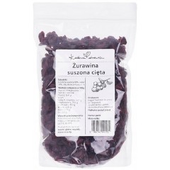 KUCHNIA ZDROWIA Żurawina suszona cięta 1KG
