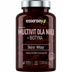 ESSENSEY MultiVit dla niej + Biotyna 90 kapsułek