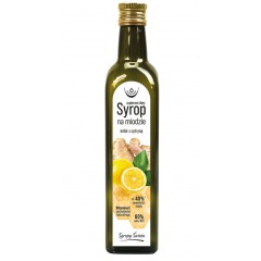 OLEOFARM Syrop na miodzie imbir z cytryną 250 ml