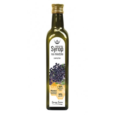 OLEOFARM Syrop na miodzie czarny bez 250 ml