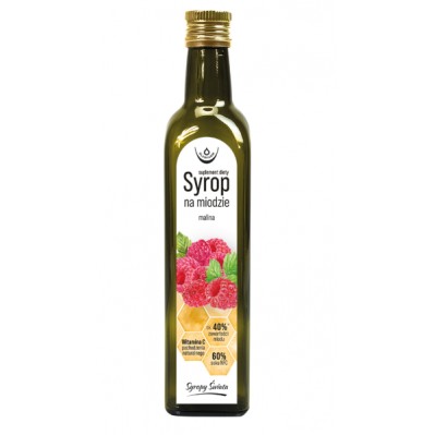 OLEOFARM Syrop na miodzie malina 250 ml