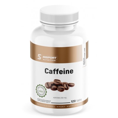 INSPORT NUTRITION Kofeina bezwodna 120 tabletek