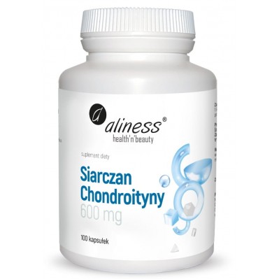 Aliness Siarczan Chondroityny 600mg 100 kapsułek