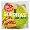 KUCHNIE ŚWIATA POCO LOCO Miękkie Tacos Gorditas 8szt 272g