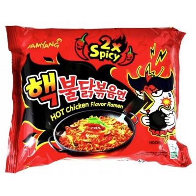 KUCHNIE ŚWIATA SAMYANG Danie Instant Ramen Podwójnie ostry kurczak 140g