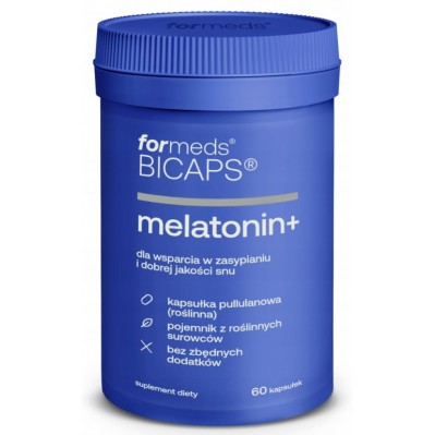 ForMeds BICAPS MELATONIN+ 60 kapsułek