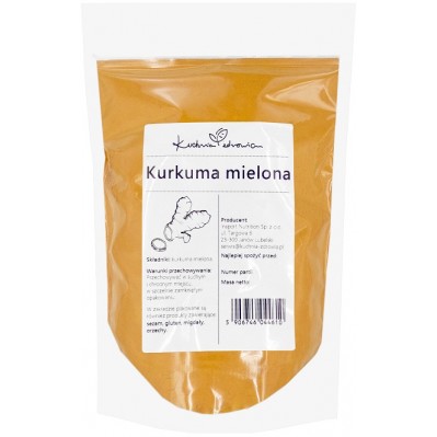 KUCHNIA ZDROWIA Kurkuma mielona 1kg