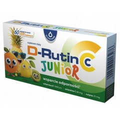OLEOFARM D-Rutin CC JUNIOR 60 tabletek do ssania