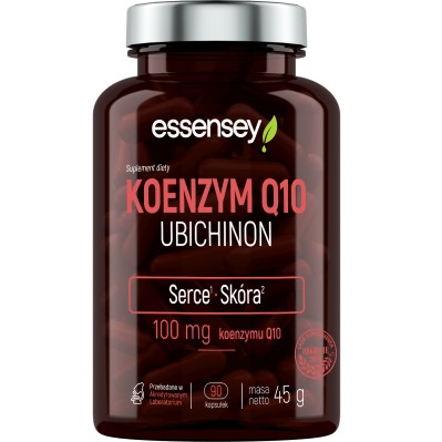 ESSENSEY Koenzym Q10 Ubichinon 90 kapsułek