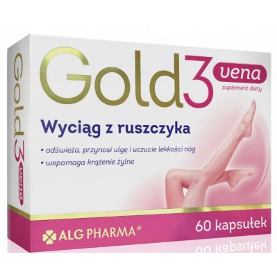 ALG PHARMA GOLD3VENA 60 KAPSUŁEK