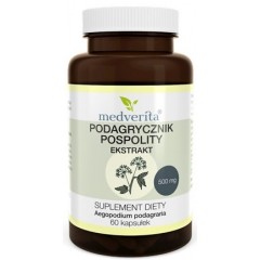 Medverita Podagrycznik pospolity 500mg 60 kapsułek