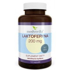 Medverita Laktoferyna FORTE 200 mg 120 kapsułek