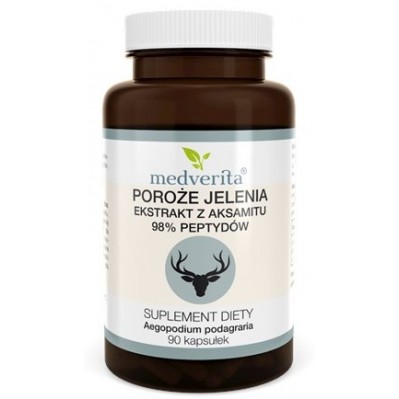 Medverita Poroże jelenia 98% 300mg 90 kapsułek