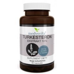 Medverita Turkesteron 500 mg ekstrakt 10% 60 kapsułek