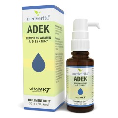 Medverita ADEK (Retinol) - kompleks witamin - krople 30ml