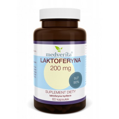 Medverita Laktoferyna FORTE 200 mg 60 kapsułek