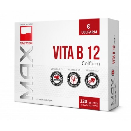 Colfarm MAX Vita B 12 120 tabletek