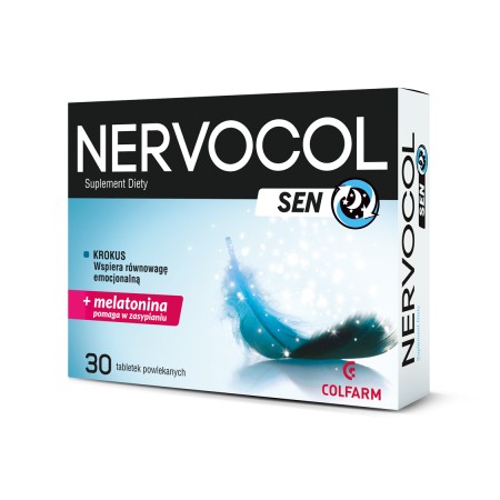 Colfarm NERVOCOL Sen 30 tabletek