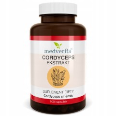 Medverita Cordyceps 500mg 100 kapsułek