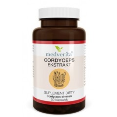Medverita Cordyceps 500mg 50 kapsułek