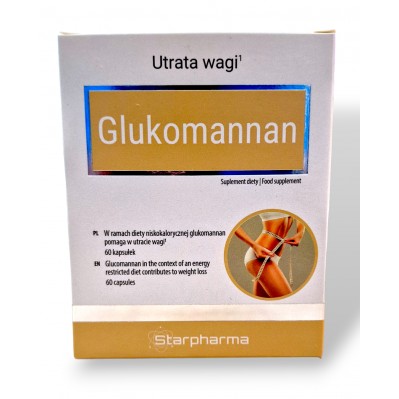 STARPHARMA GLUKOMANAN 60 kapsułek