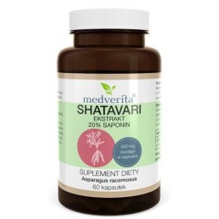 Medverita Shatavari 500mg 60 kapsułek