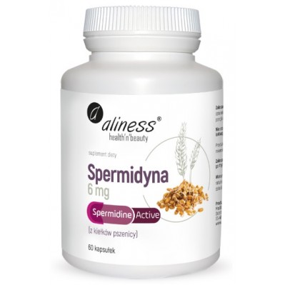 Aliness Spermidyna Active 6mg 60 kapsułek