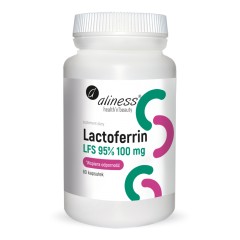 Aliness Lactoferrin LFS 90% 100 mg x 60 kapsułek