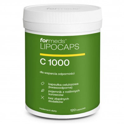 ForMeds LIPOCAPS C 1000 120 kapsułek