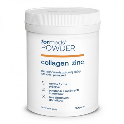 ForMeds POWDER COLLAGEN ZINC PEPTYDY KOLAGENOWE 30 porcji