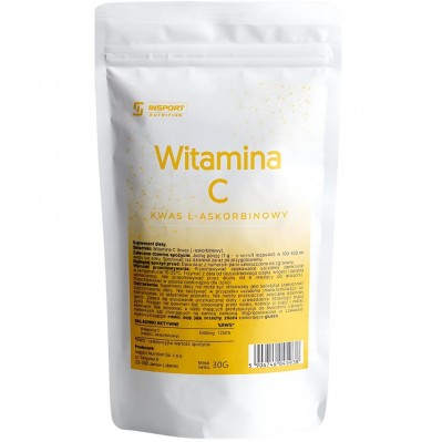 Insport Nutrition Witamina C - Kwas L-askorbinowy 30g