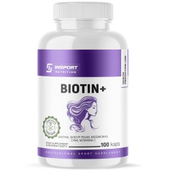 Insport Nutrition Biotin+ 100 kapsułek