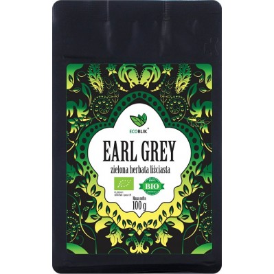 EcoBlik Herbata zielona EARL GREY 100g