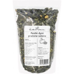 Kuchnia Zdrowia Pestki dyni prażone solone 500g