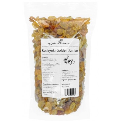 KUCHNIA ZDROWIA Rodzynki Golden Jumbo 1kg
