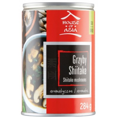 HOUSE of ASIA Grzyby Shiitake w zalewie 284g