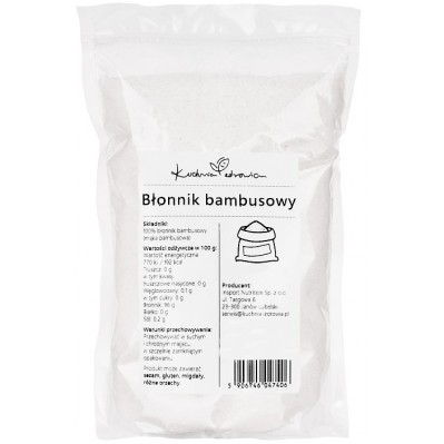 Kuchnia Zdrowia Błonnik bambusowy (Mąka bambusowa) 1kg
