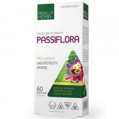 MEDICA HERBS PASSIFLORA 600mg 60 kapsułek