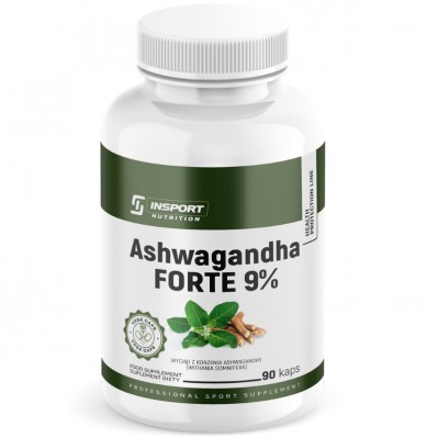 Insport Nutrition Ashwagandha FORTE 9% 90 kapsułek