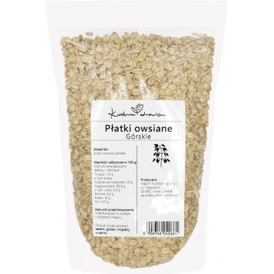 KUCHNIA ZDROWIA Płatki owsiane górskie1kg