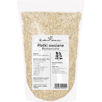 KUCHNIA ZDROWIA Płatki owsiane błyskawiczne 1kg