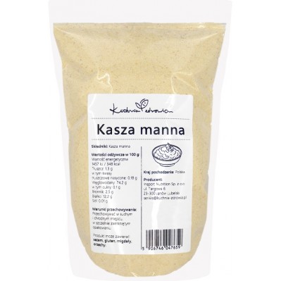 Kasza manna 1kg - Kuchnia Zdrowia