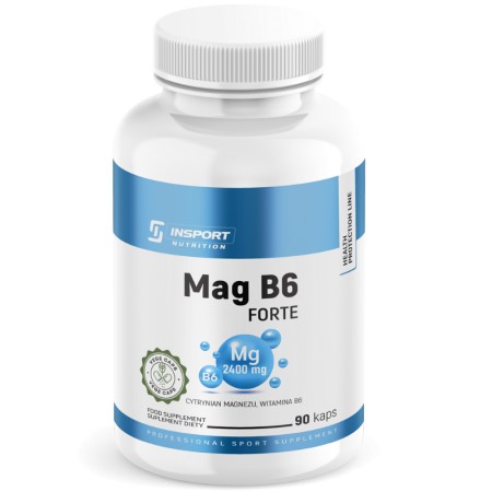 Mag B6 FORTE 90 kapsułek Insport Nutrition