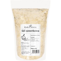 Sól czosnkowa 250g Kuchnia Zdrowia