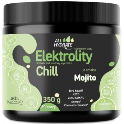 ALLHydrate Elektrolity CHILL Mojit 350g