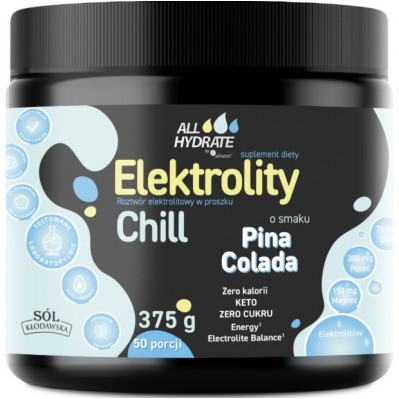 ALLHydrate Elektrolity CHILL Pina Colada 375g