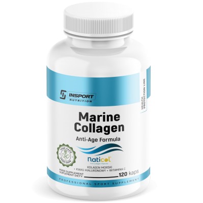 INSPORT NUTRITION Marine Collagen - Kolagen morski 120 kapsułek