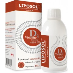 LIPOSOL Liposomalna Witamina D3 4000 IU 250ml