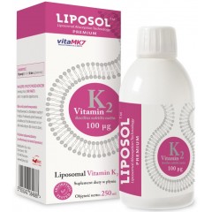 LIPOSOL Liposomalna Witamina K2 (Vita MK7) 100 ug 250ml